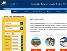Tablet Screenshot of jadran-online.cz